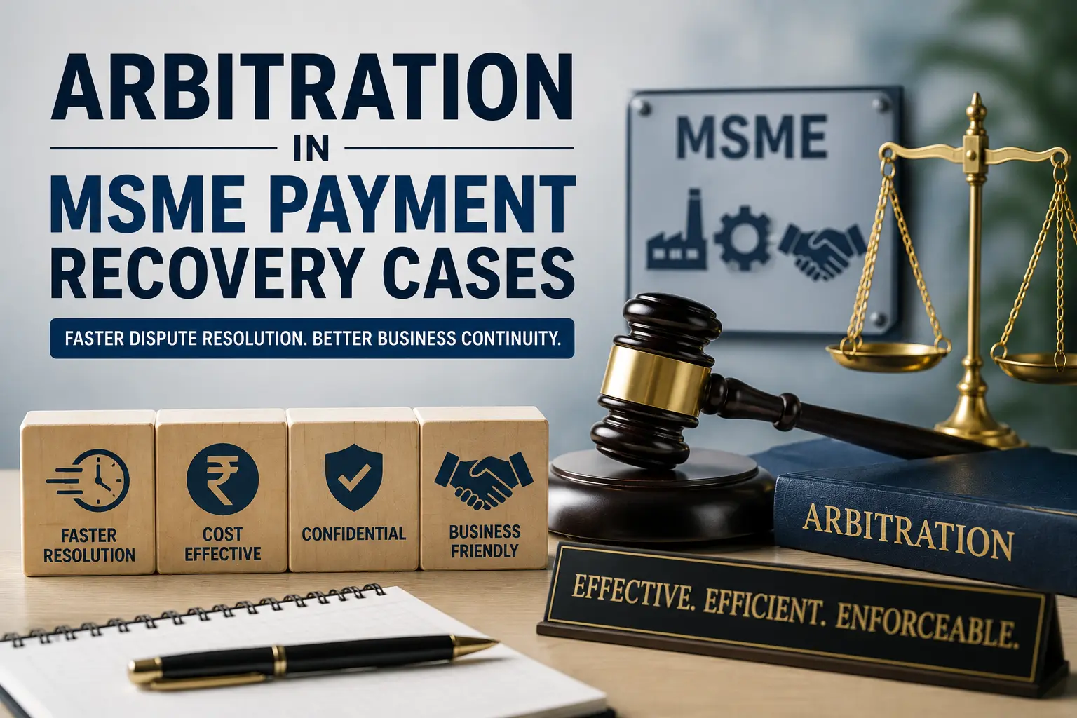 Arbitration in MSME Payment Recovery Cases