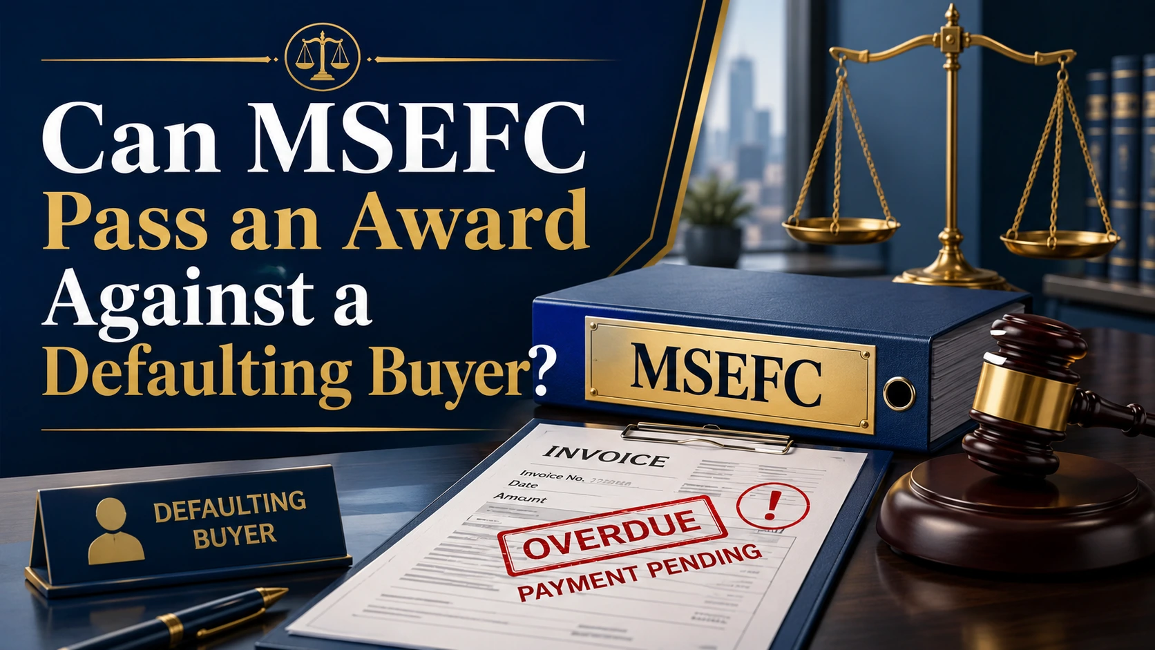 Can MSEFC Pass an Award Against a Defaulting Buyer?