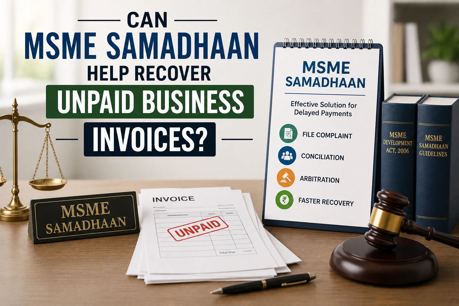 Can MSME Samadhaan Help Recover Unpaid Business Invoices?