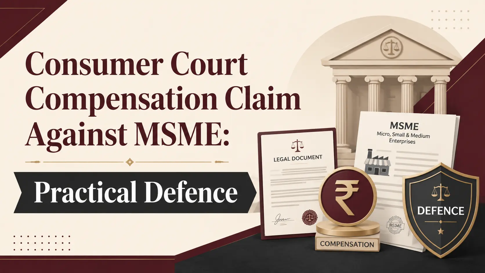 Consumer Court Compensation Claim Against MSME Practical Defence
