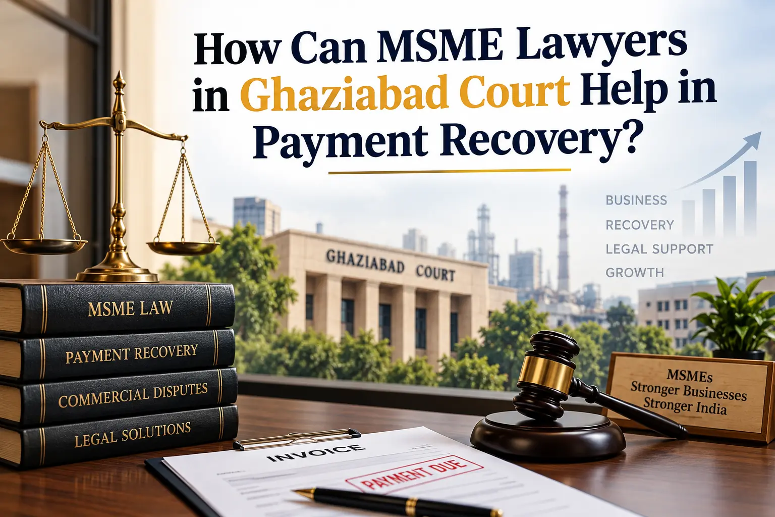 How Can MSME Lawyers in Ghaziabad Court Help in Payment Recovery?