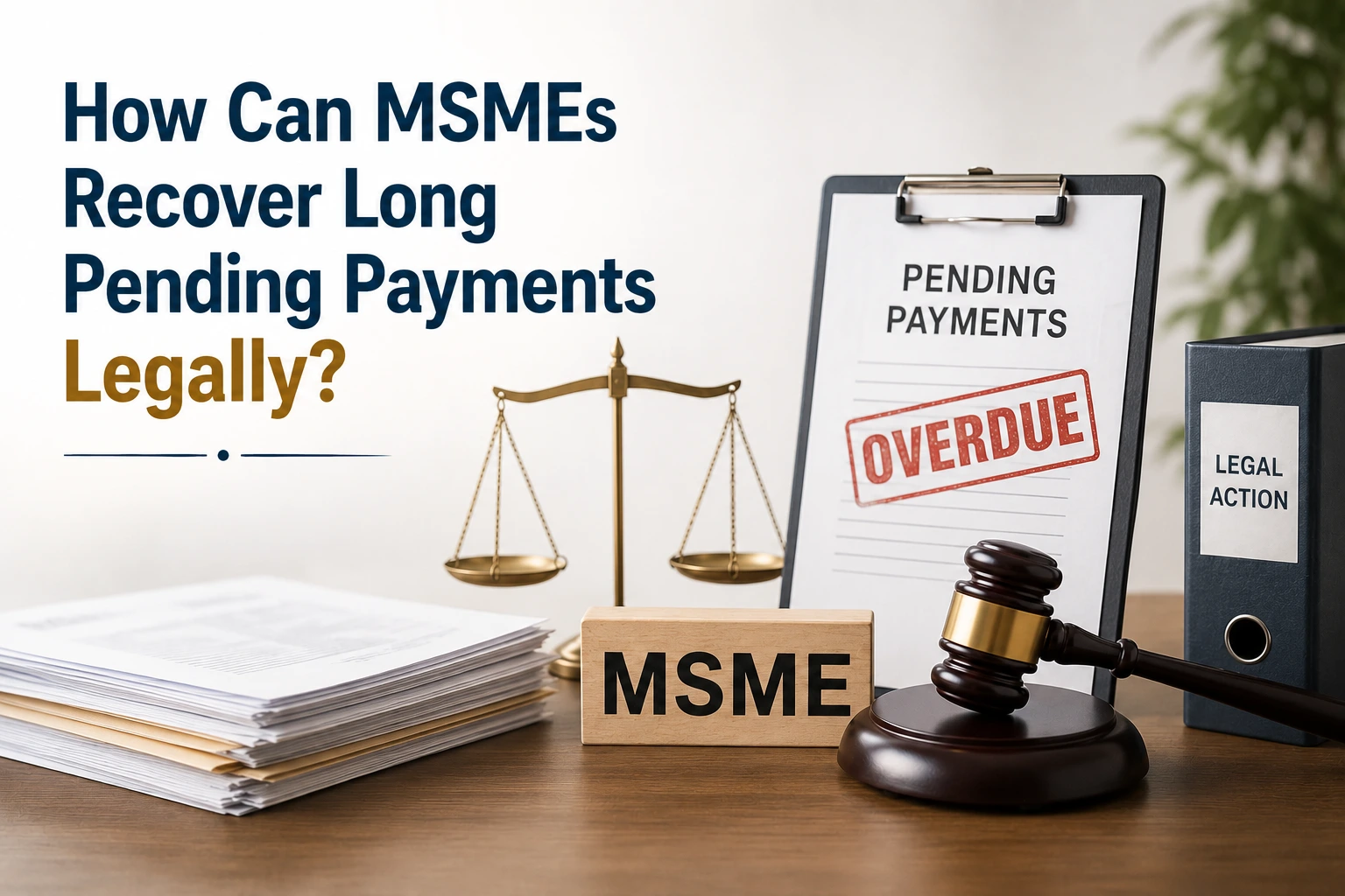 How Can MSMEs Recover Long Pending Payments Legally?