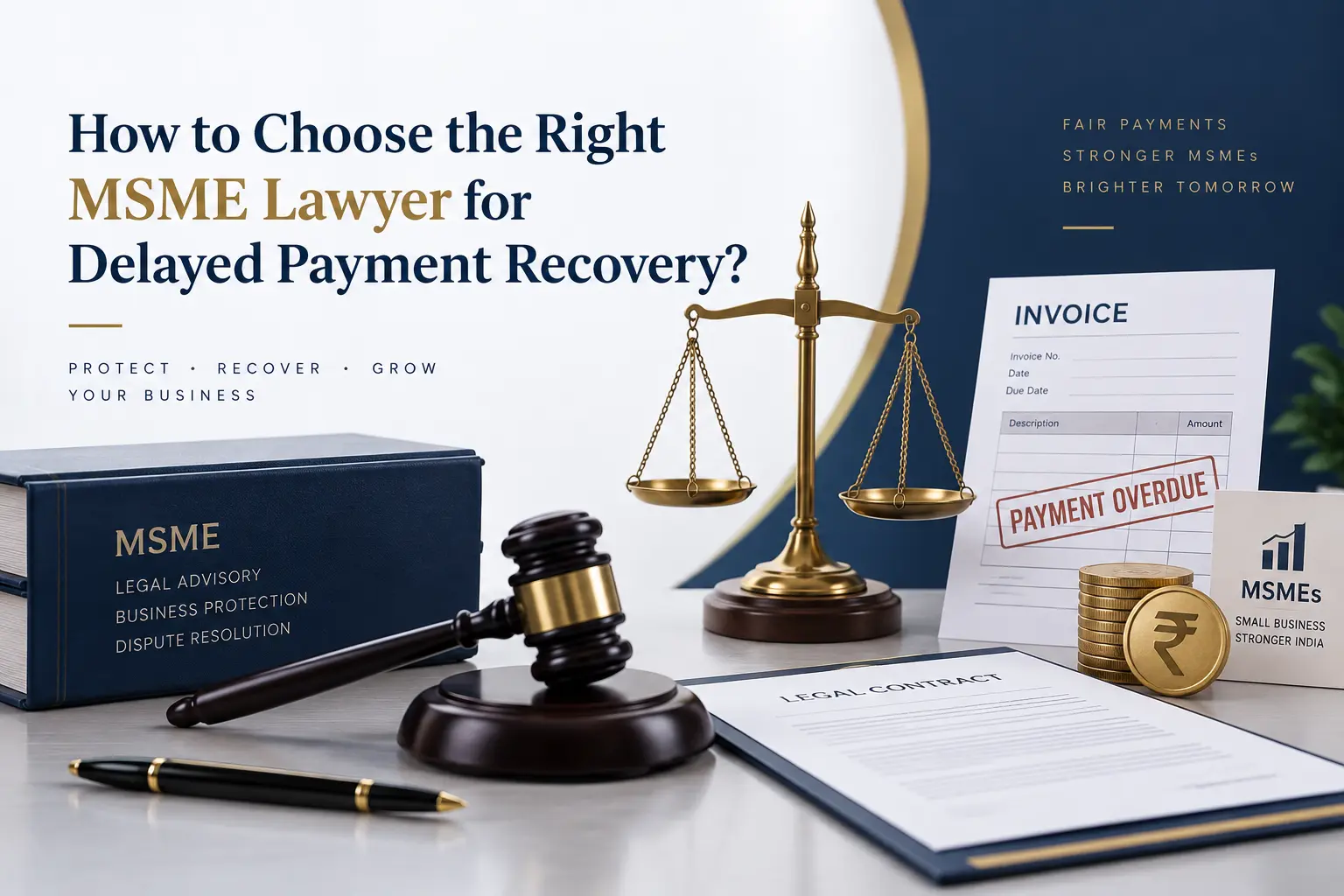 How to Choose the Right MSME Lawyer for Delayed Payment Recovery?