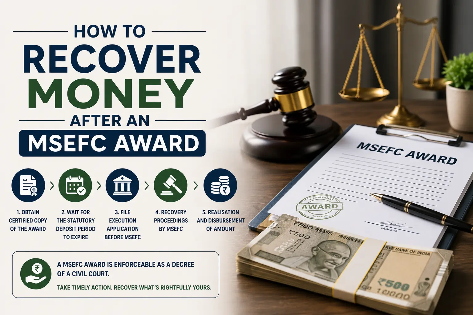 How to Recover Money After an MSEFC Award