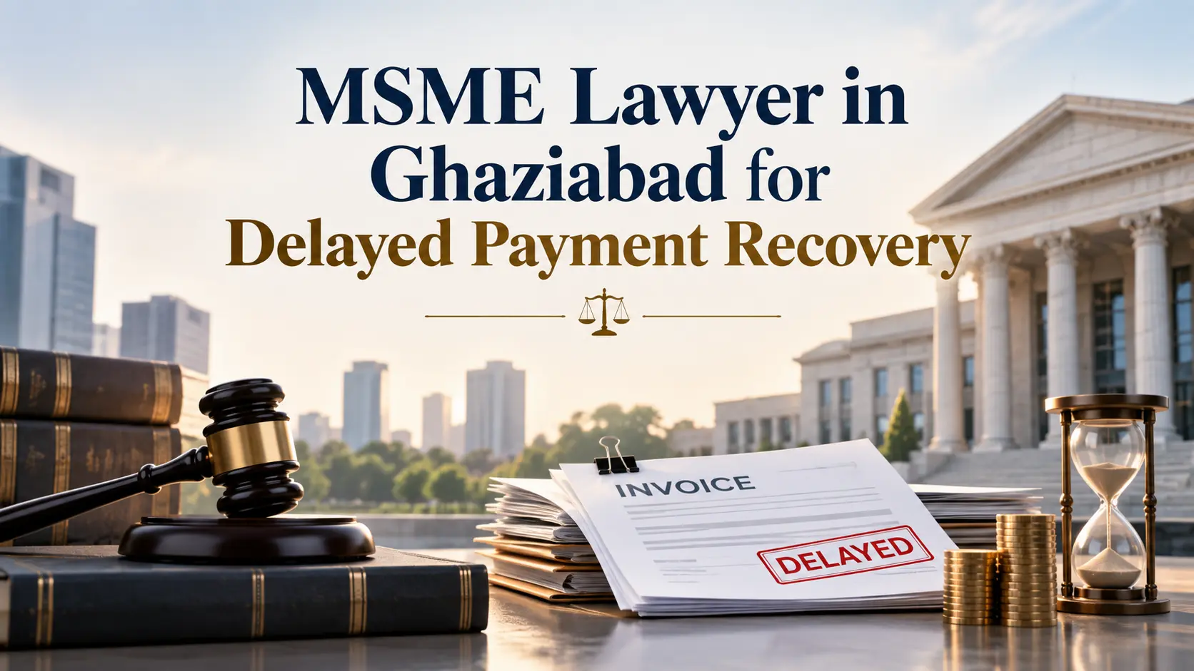 MSME Lawyer in Ghaziabad for Delayed Payment Recovery