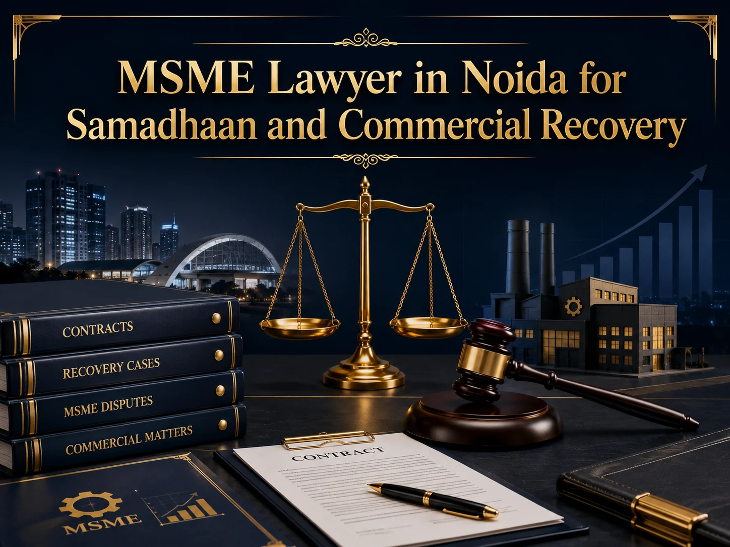 MSME Lawyer in Noida for Samadhaan and Commercial Recovery