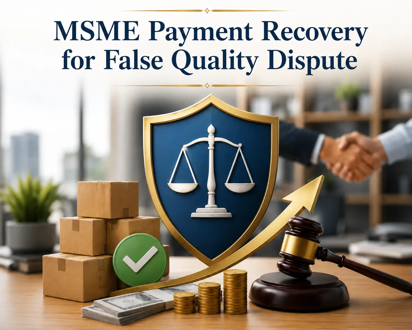 MSME Payment Recovery for False Quality Dispute
