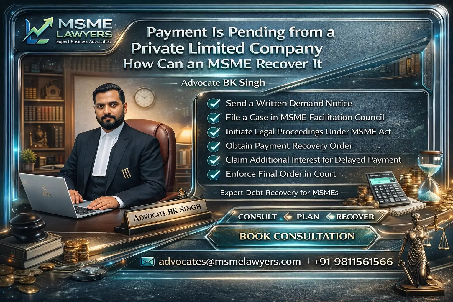 Payment Is Pending from a Private Limited Company How Can an MSME Recover It