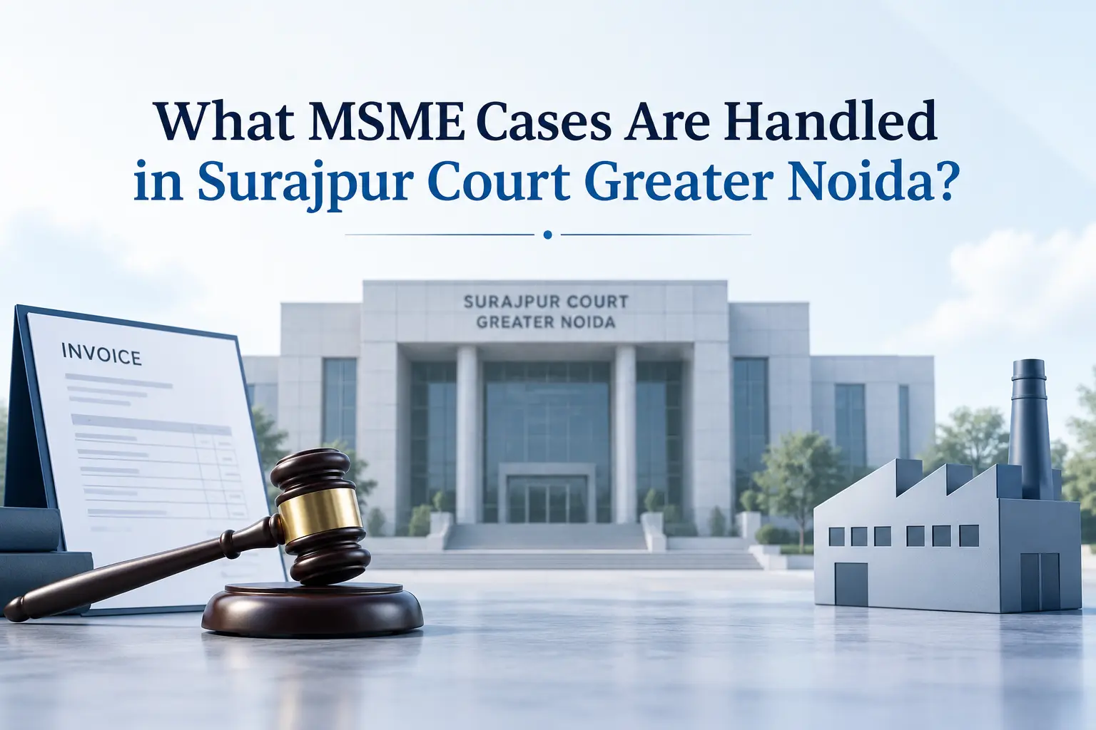 What MSME Cases Are Handled in Surajpur Court Greater Noida?