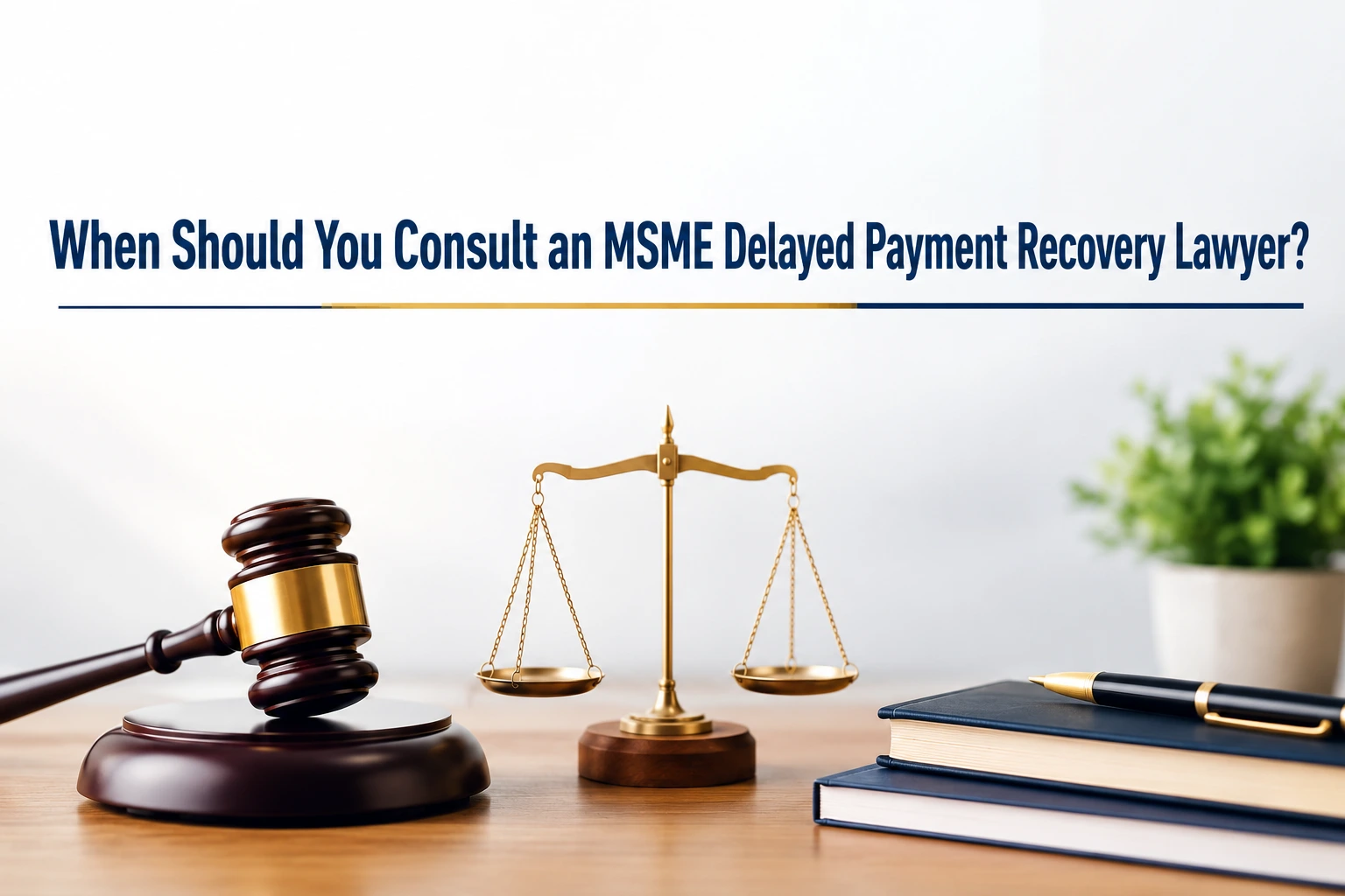 When Should You Consult an MSME Delayed Payment Recovery Lawyer?